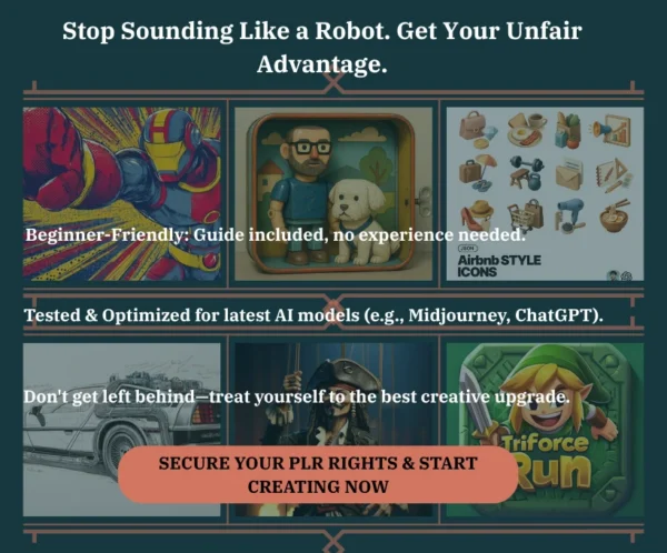 The Trust 70+ Nano Banana Prompts – The Ultimate AI Prompts Bundle for Unique Content & PLR Success