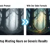 Before & After 200 Ultimate Aesthetic Midjourney Prompts – The Final Creative Vault (PLR)