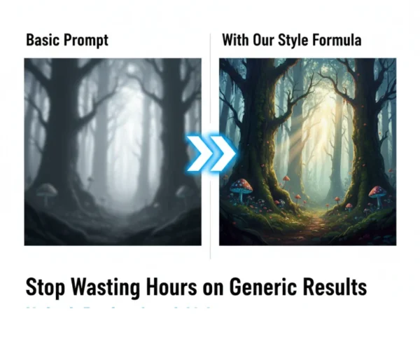 Before & After 200 Ultimate Aesthetic Midjourney Prompts – The Final Creative Vault (PLR)
